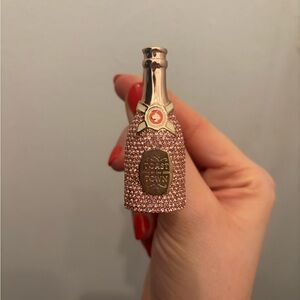 Kate Spade Pink Champagne Gold Plated bangle 15cm